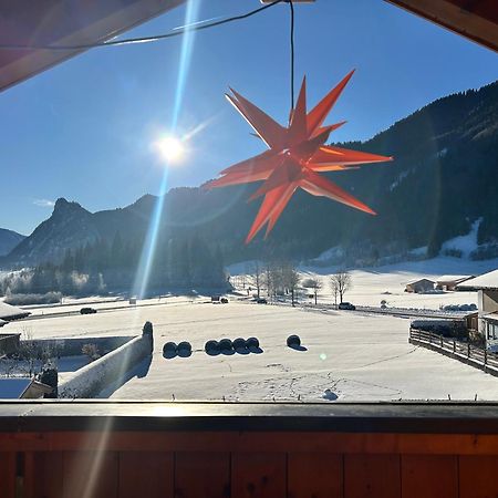 Ferienwohnung Mit Bergblick Unterammergau Luaran gambar