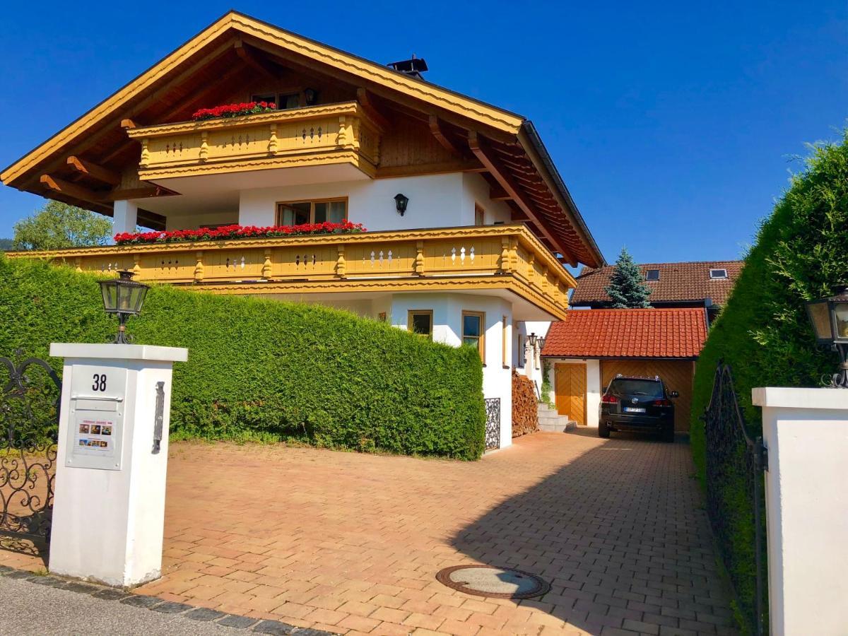 Ferienwohnung Mit Bergblick Unterammergau Luaran gambar
