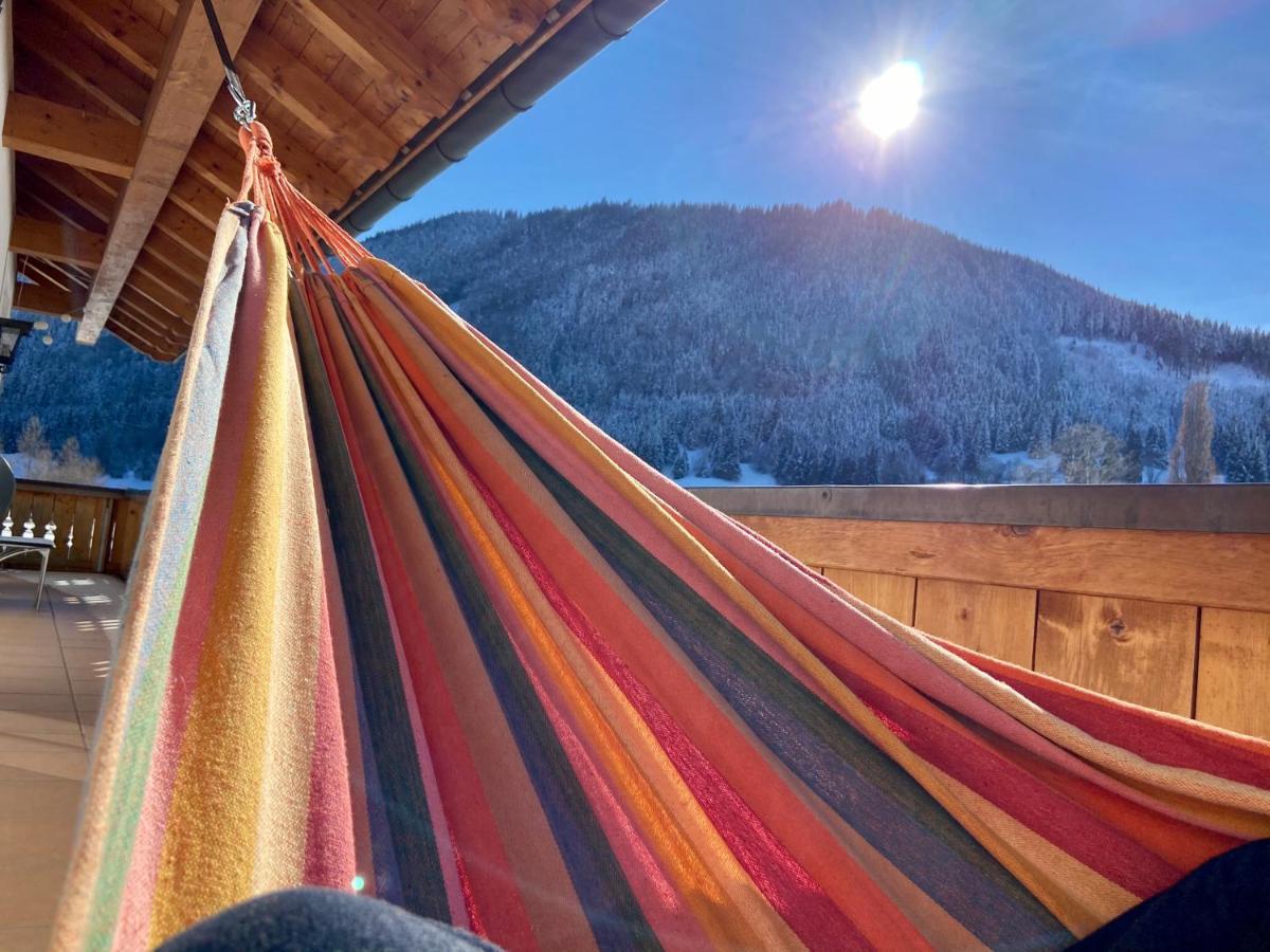 Ferienwohnung Mit Bergblick Unterammergau Luaran gambar
