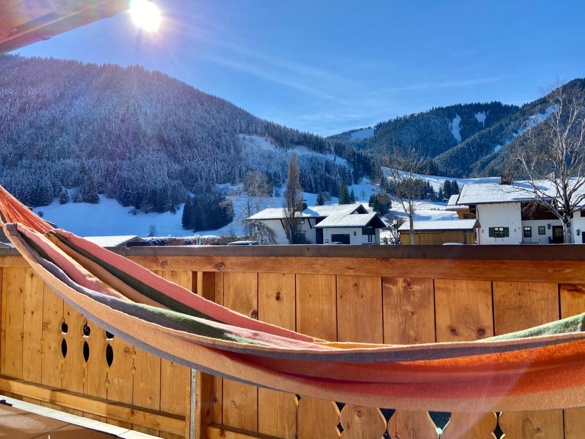Ferienwohnung Mit Bergblick Unterammergau Luaran gambar