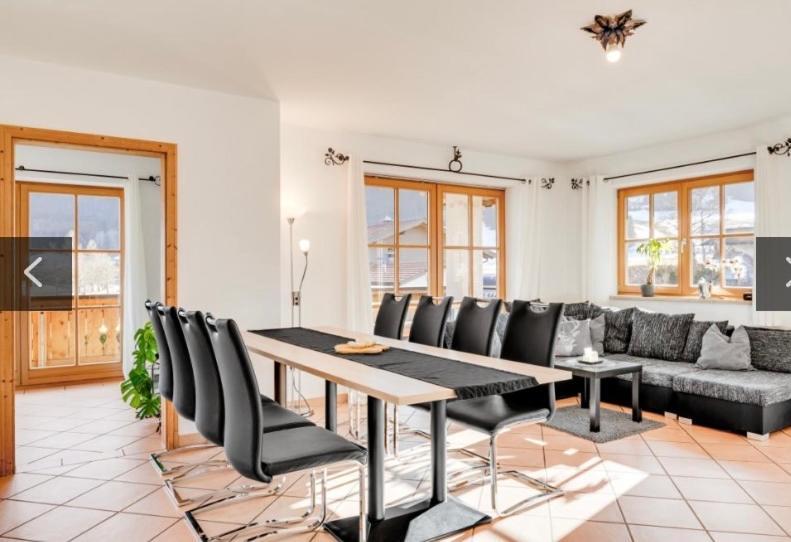 Ferienwohnung Mit Bergblick Unterammergau Luaran gambar