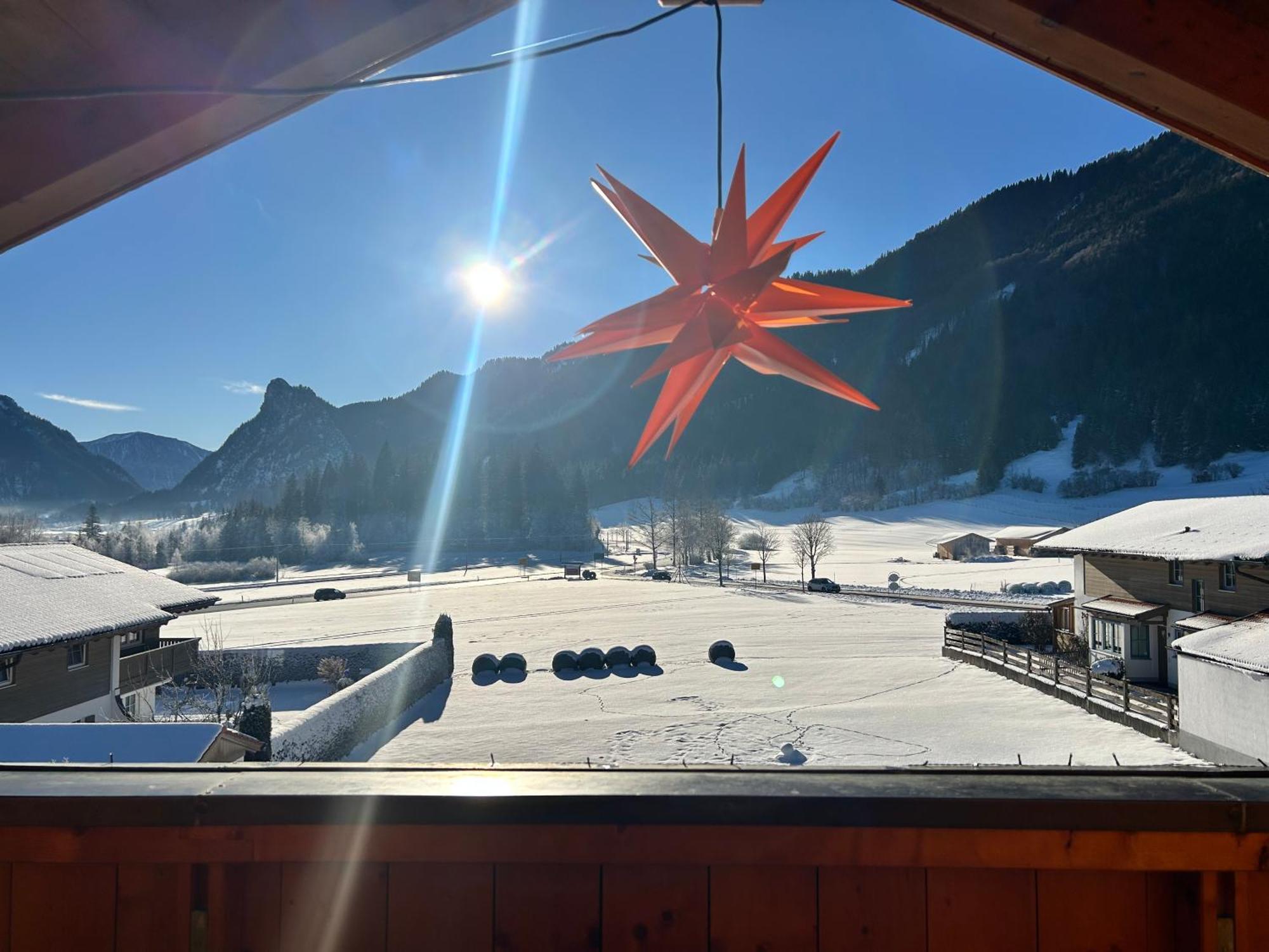 Ferienwohnung Mit Bergblick Unterammergau Luaran gambar