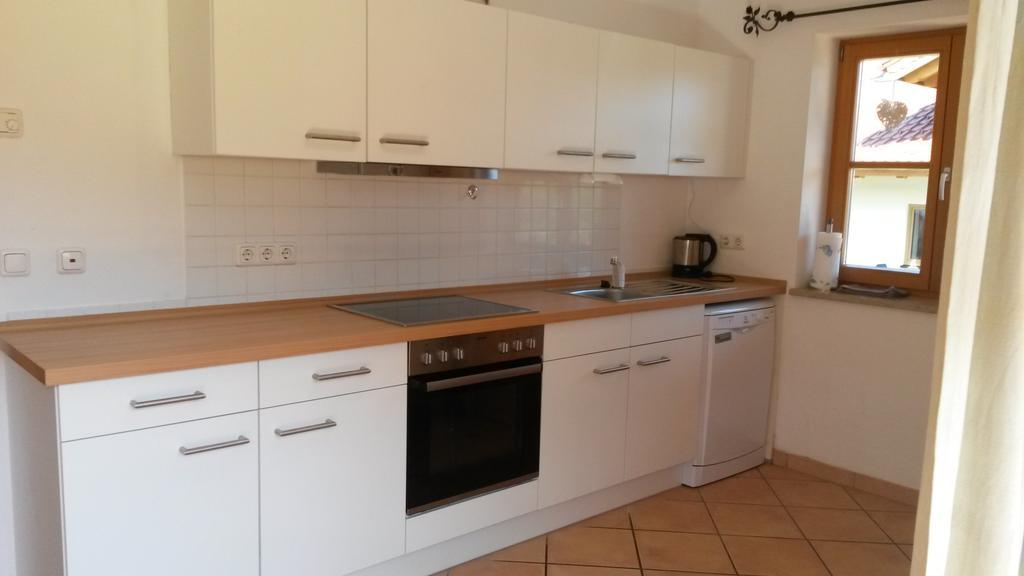 Ferienwohnung Mit Bergblick Unterammergau Luaran gambar